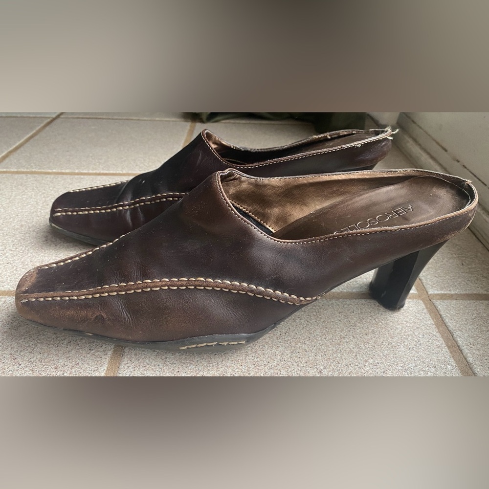Low Heel Mules